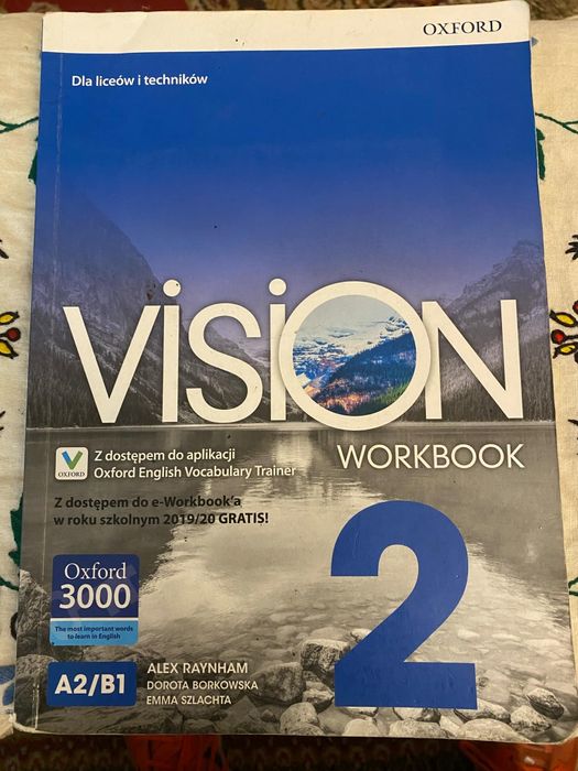 Podręcznik + ćwiczenia vision 2