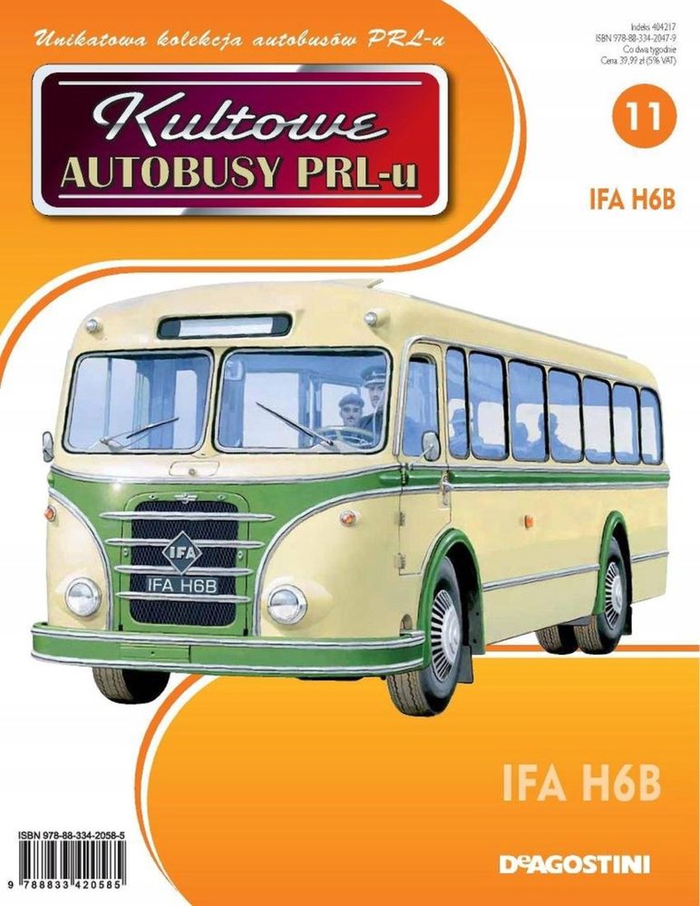 Kultowe autobusy PRL - u IFA H6B NUMER 11