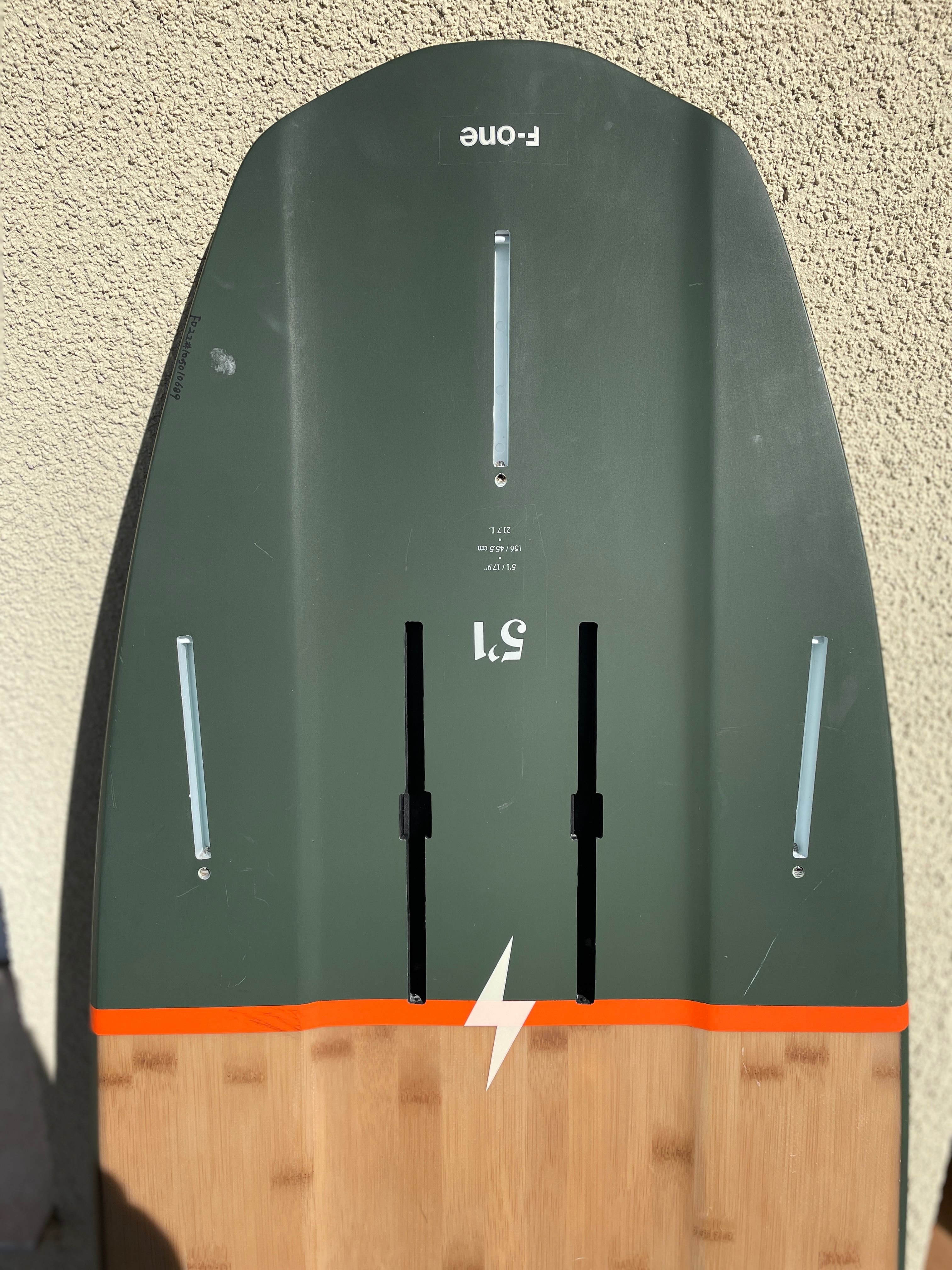 Deska kitesurfingowa wave / foil F - One Slice Bamboo 2022