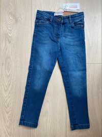 Spodnie jeansowe 5-10-15 Jeansy dziewczęce SKINNY r. 104/110