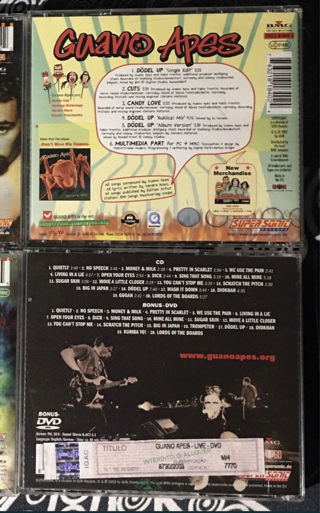 Guano Apes varios CDs