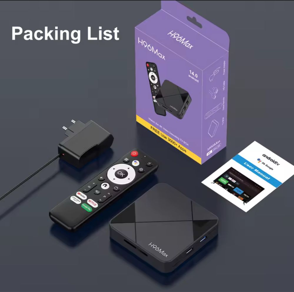 Android tv box novas