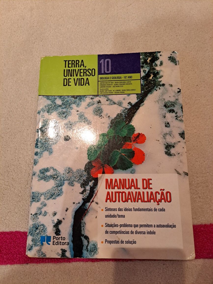 Livro Terra, Universo de Vida 10 ano - Biologia e Geologia - Bom estad