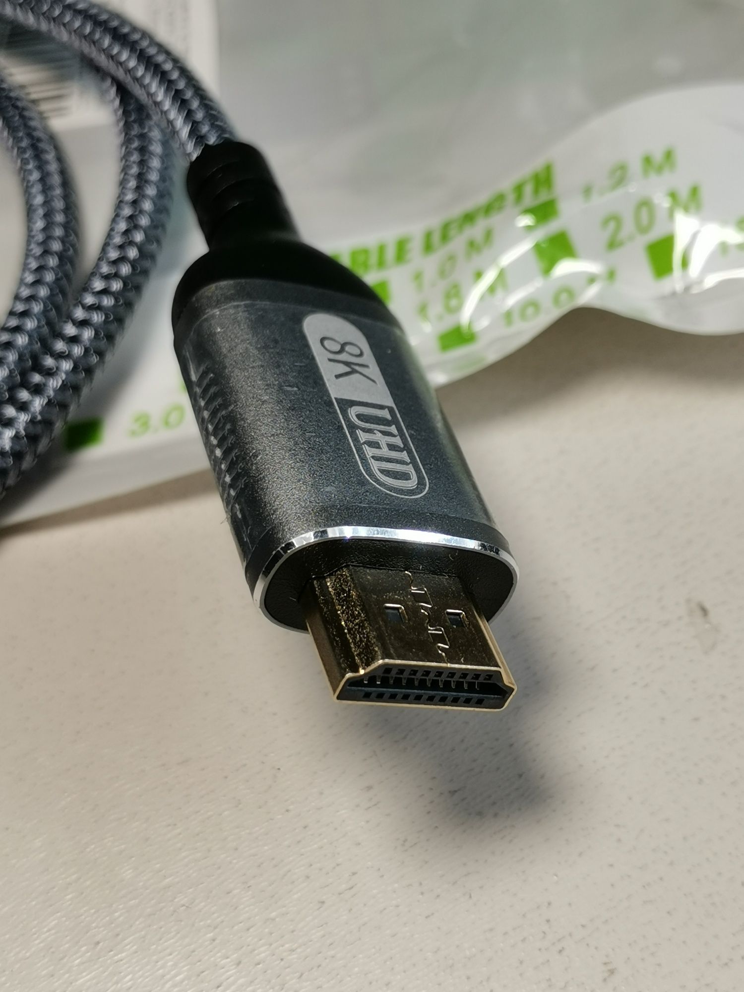 Кабель HDMI 2.1 8К шнур подовжув HDMI