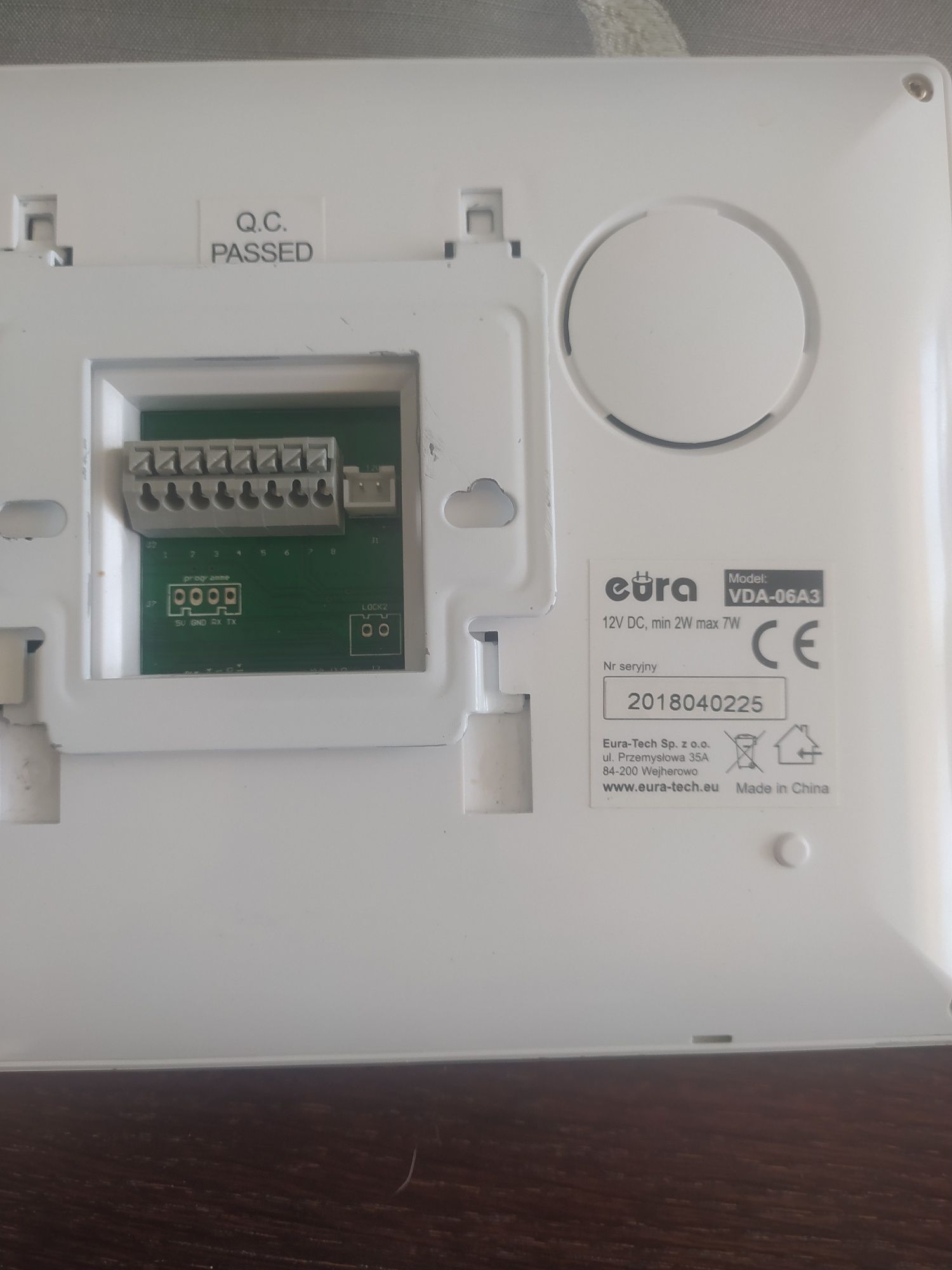 Monitor domofonu EURA VDA-06A3
