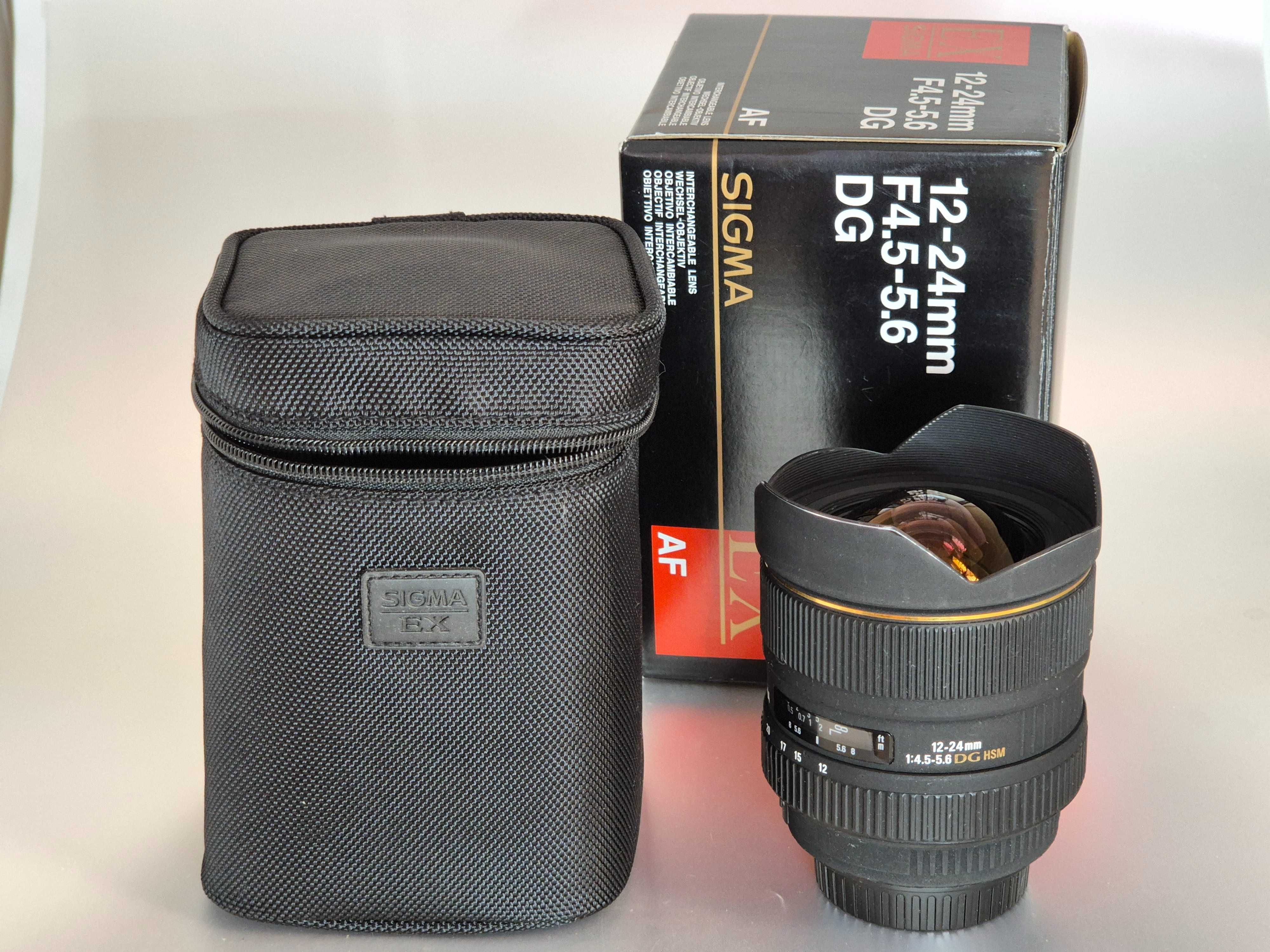 Sigma 12-24 mm F4,5-5,6 DG HSM mocowanie Canon