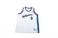 Jersey NBA Champion Washington Wizards #0 Arenas XXL