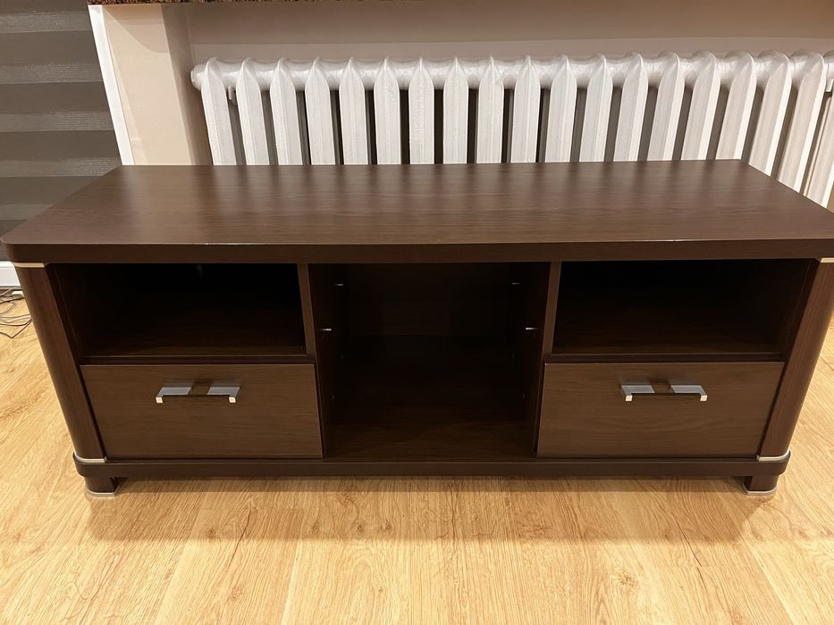 Zestaw mebli kolor venge do salonu