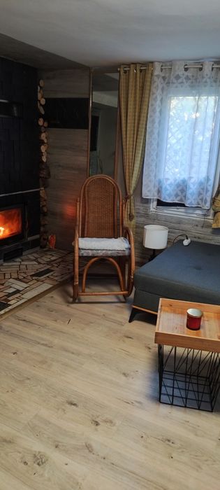 Domek z kominkiem i jacuzzi