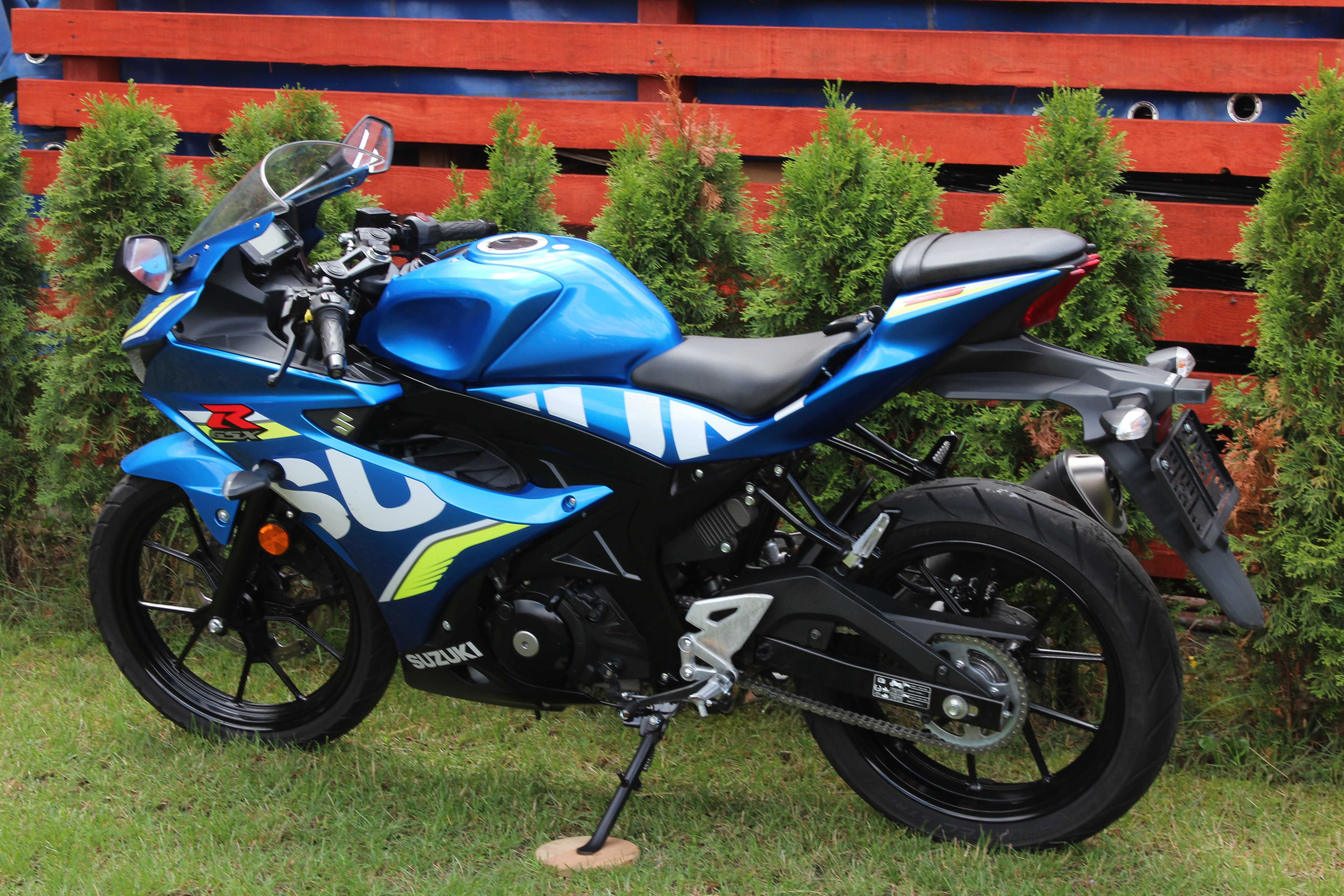 SUZUKI GSXR 125 r 2020 mały przebieg Raty na telefon Transport pod dom