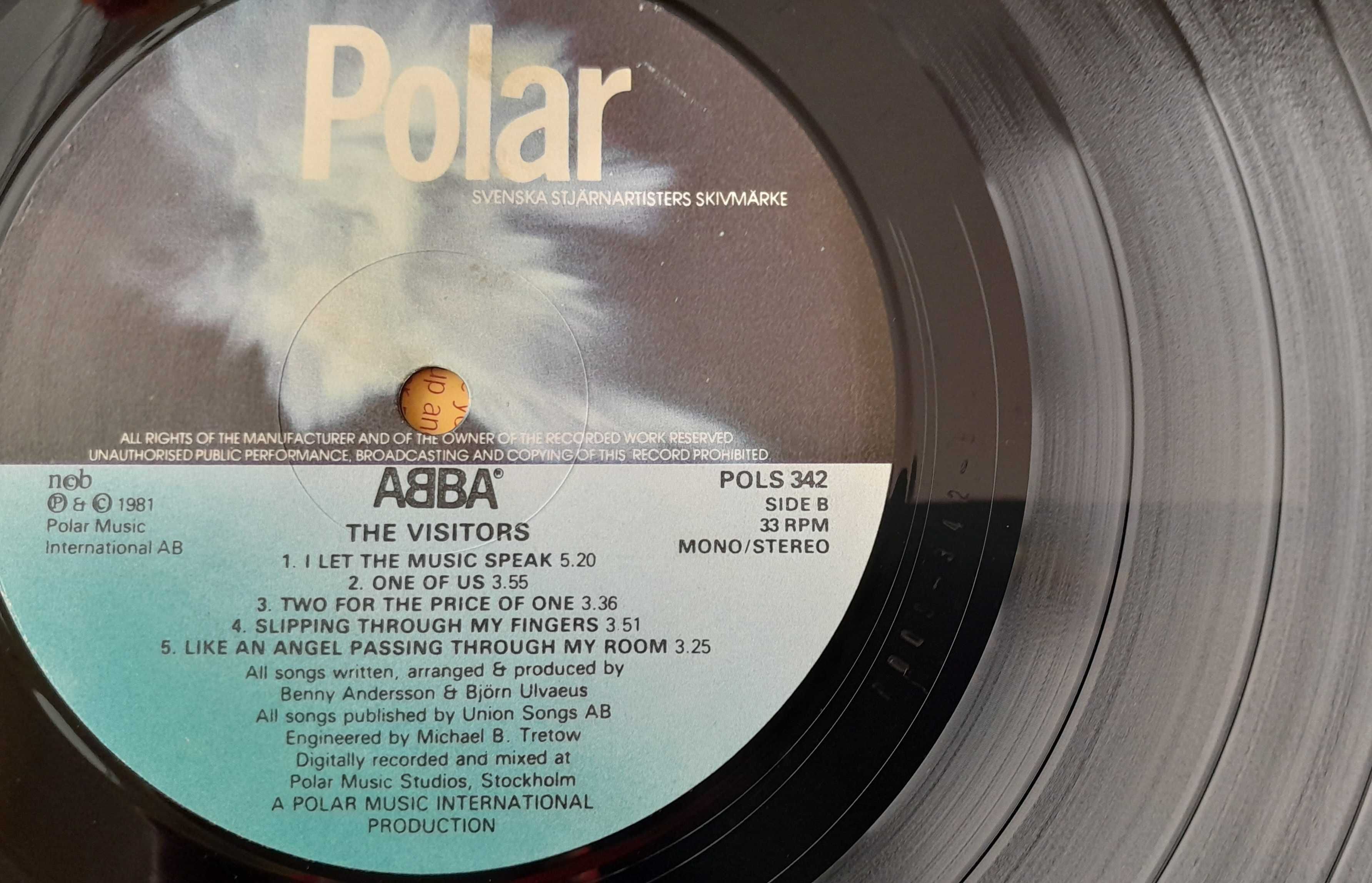 LP Winyl ABBA – The Visitors (EX-) 1press