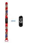 Zegarek Cyfrowy Led Super Mario Bros Czerwony