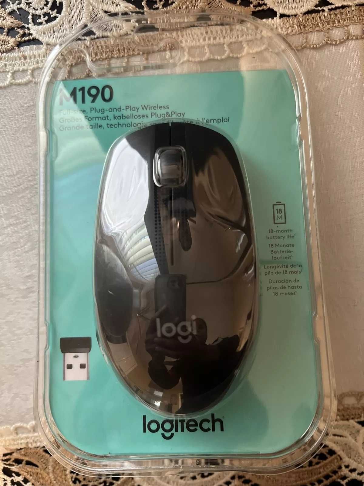 Мышь беспроводная Logitech M190
