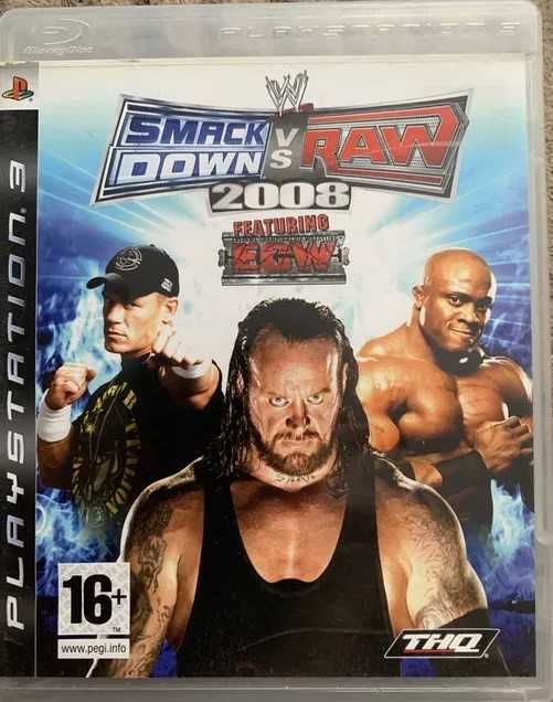 Smack Down vs Raw 2008 na PS3/Playstation3