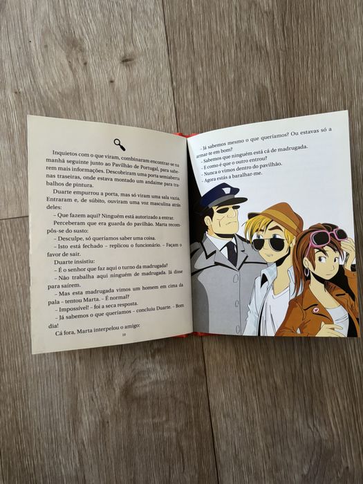 Livro Infantil “Duarte e Marta Mistério no Pavilhão de Portugal”