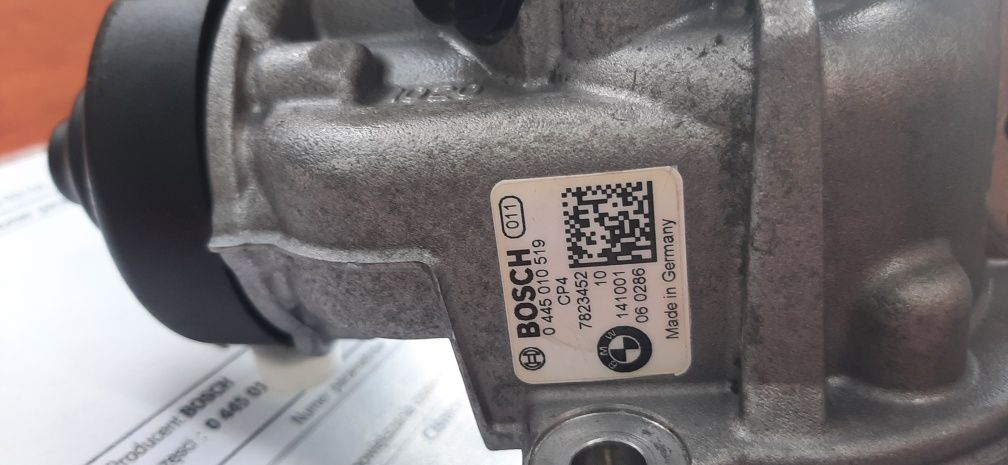 Pompa wtryskowa BOSCH CP4 BMW Mini 0445,010519 Regeneracja