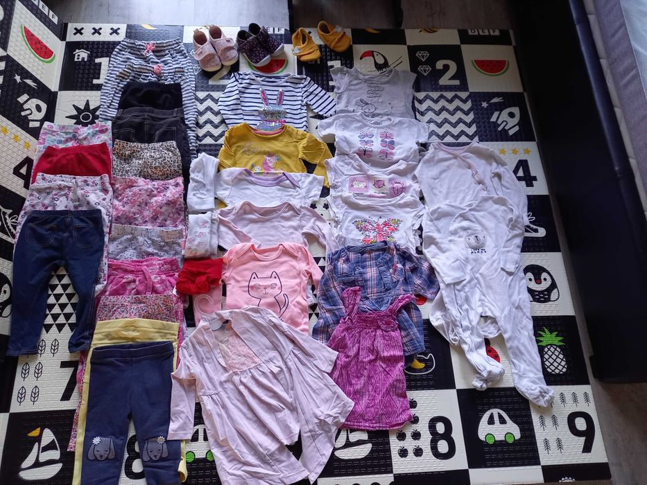 Mega paka dla dziewczynki 12-18 miesięcy, 35  sztuk!