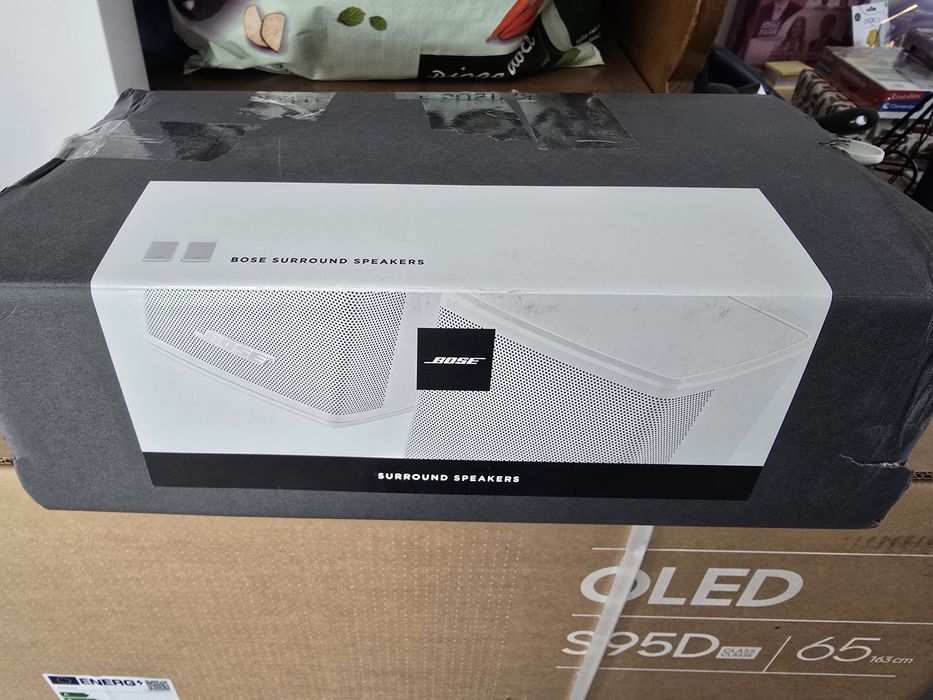 Colunas BOSE Virtual Invisible Wireless Surround Branco