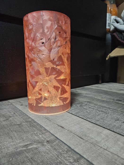 Lampka dekoracyjna LED lampion liście jesień Jesienna dekoracja deko