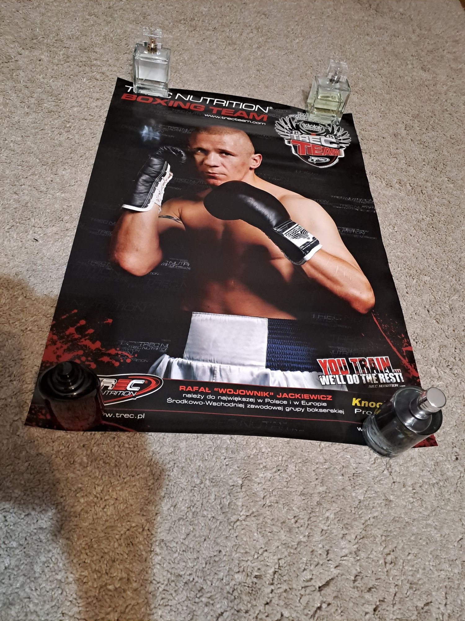Plakat Boxer Box Rafał Wojownik Jackiewicz kolekcjonerskie
