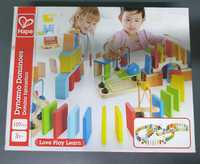 Gra HAPE - Dynamiczne domino 107 pcs