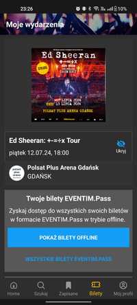 Bilety na koncert Ed Sheeran 12.07.2024