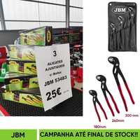 CAMPANHA ATÉ FINAL DE STOCK - Conjunto de 3 alicates AJUSTÁVEIS GRIP