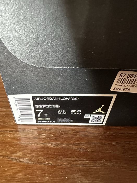 Tenis Sapatilhas Sneakers Nike Air Jordan 1 Low