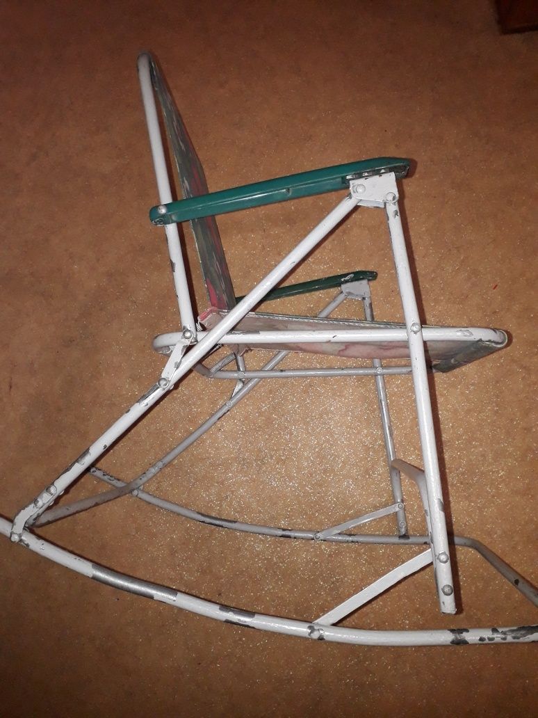 Качалка  СССР детская складной стул