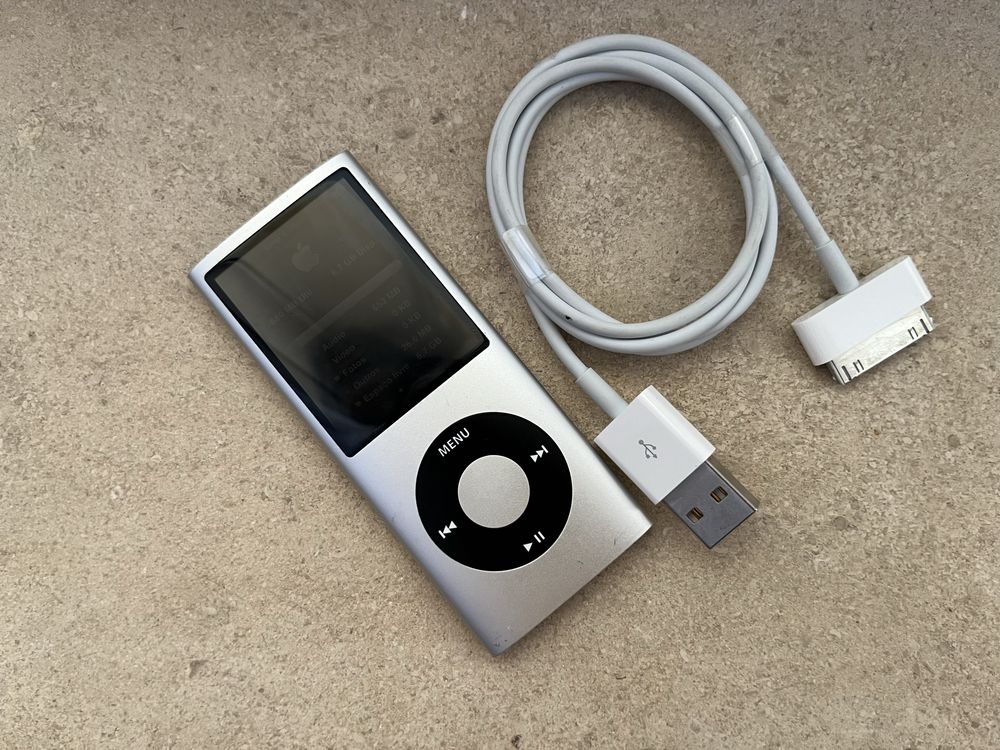 Ipod nano 4 8gb livre silver