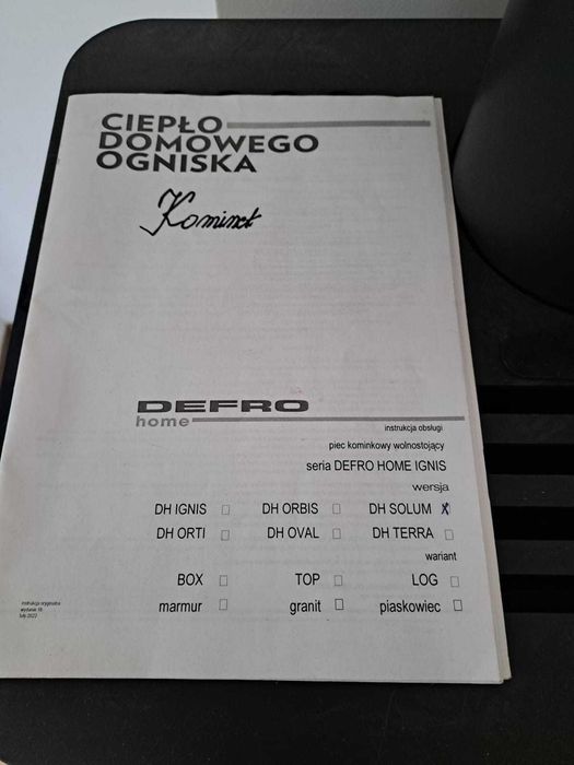 Defro Home Kominek wolnostojqcy SOLUM