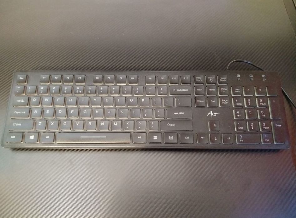 Klawiatura gamingowa podświetlana