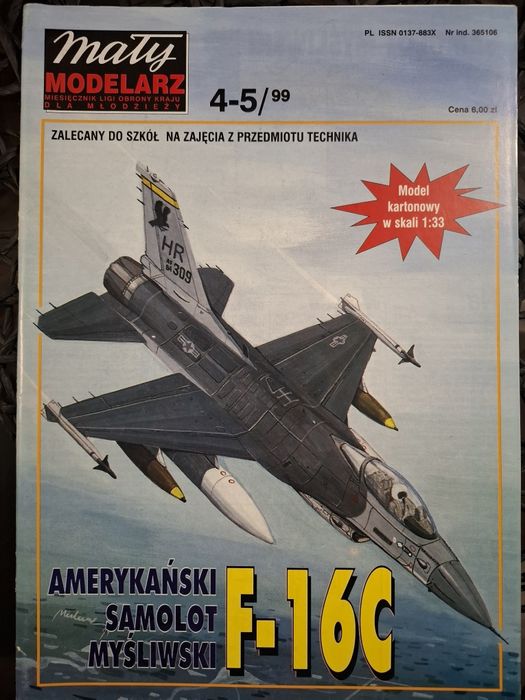 Mały Modelarz F-16
