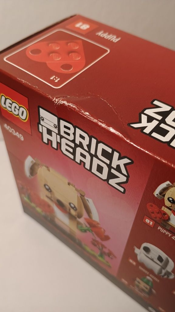 LEGO BrickHeadz 40349 Walentynkowy szczeniaczek