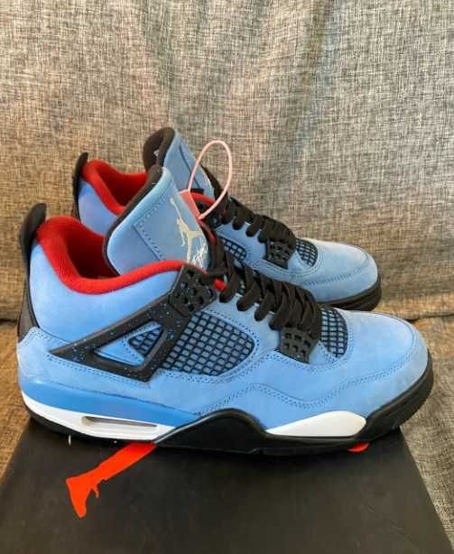 nowy Jordan 4 Retro Travis Scott Cactus Jack Moda rozmiar.42.5