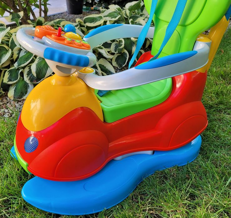 Chicco Jezdzik Pchacz Odpychacz Bujak 4w1 Quat Gratis 100 piłeczekcz