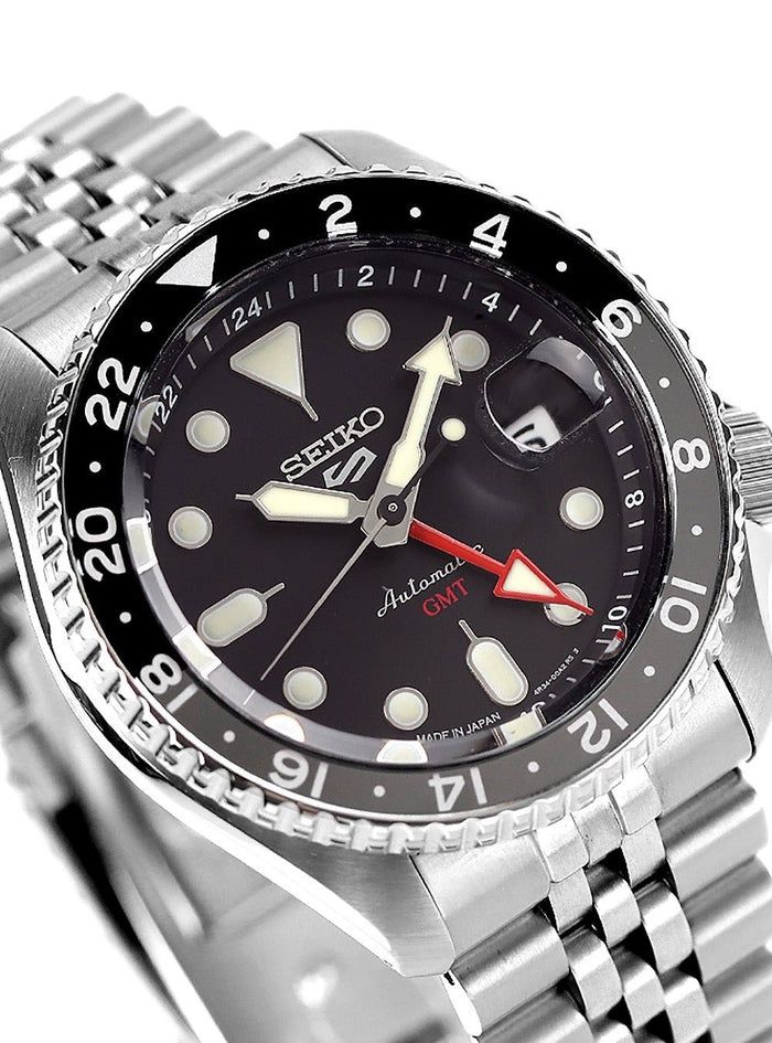 *NOVO*  Seiko 5 GMT SBSC001 made in Japan e JDM
