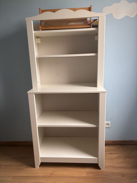 Regał dziecięcy IKEA Hensvik + nadstawka na przewijak • przewijak Ikea