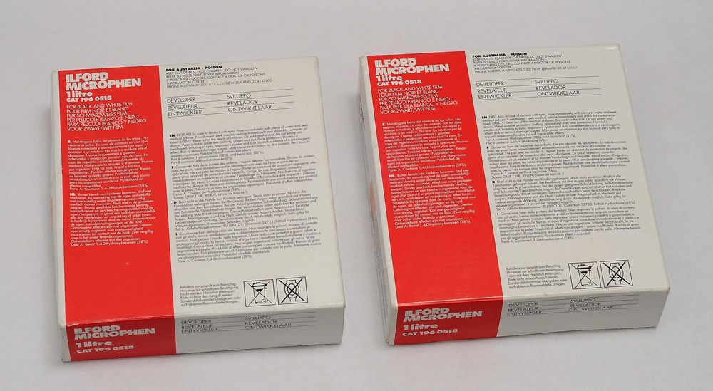 ILFORD Microphen 1L. Проявитель Пленки BW Film Черно-Белый Kodak D-76