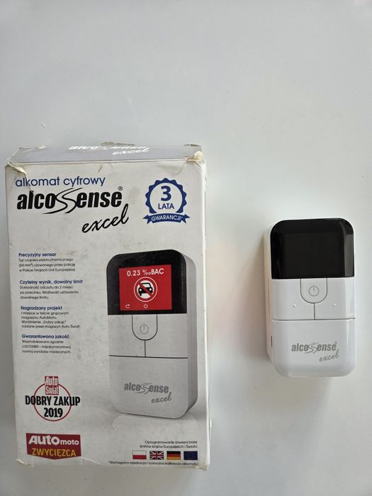 Alkomat alcosense excel używany