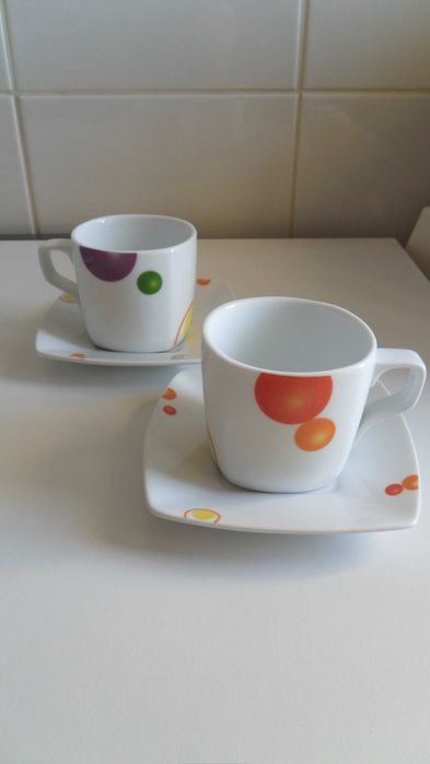 Conjunto de Chá de Porcelana para 2