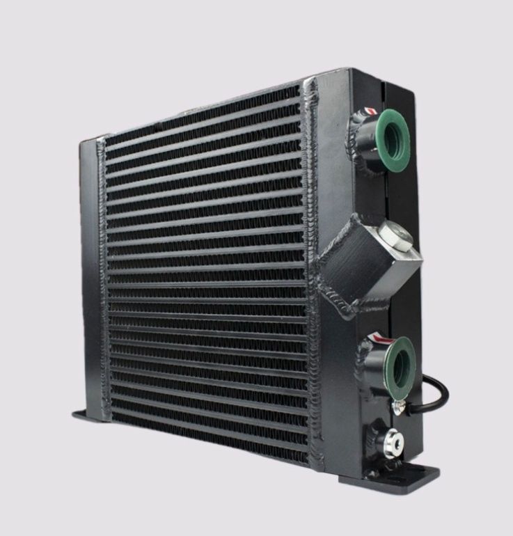 Chłodnica oleju z termostatem i wentylatorem 12v 24v 230v