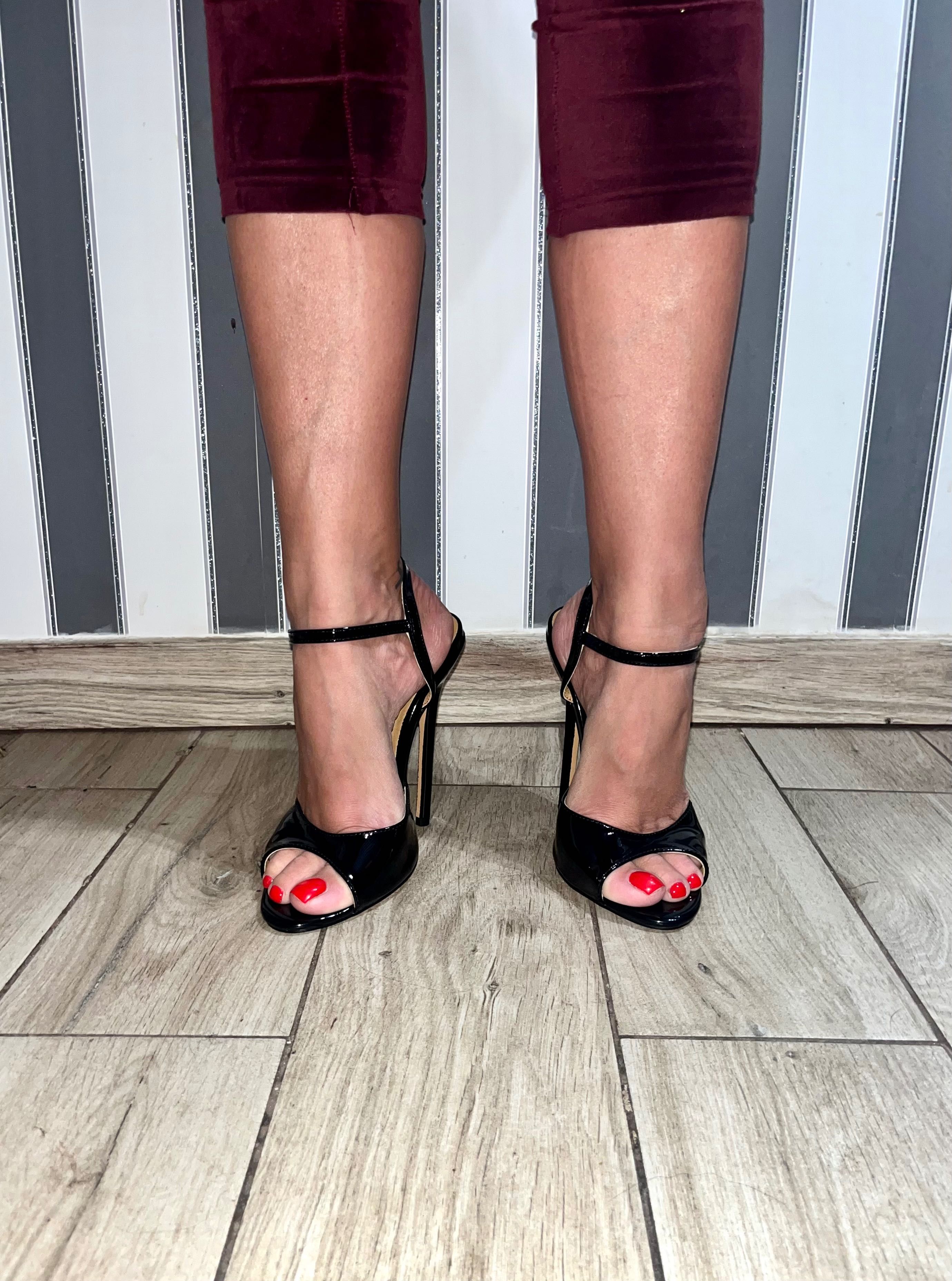 186/ OD RĘKI 39 Sexy Trans Crossdress sandały sandałki paski 35-48 EU