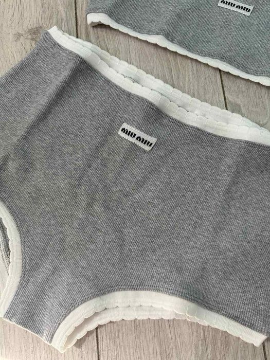 Komplet top szorty miu miu