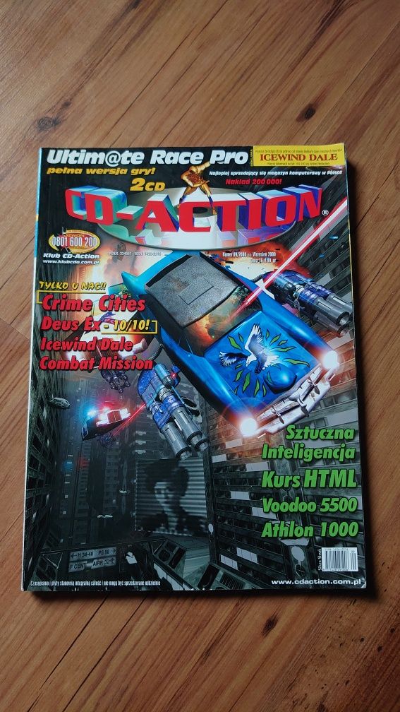 CD - action 9/2000 Czasopismo Gazeta Miesięcznik