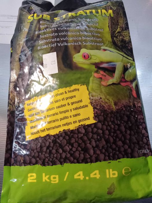 Podłoze dla żab - bioactive volcanic substrate