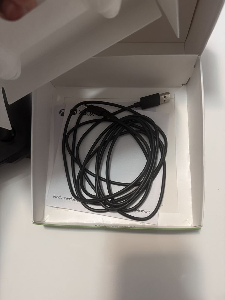 Nowy pad kontroler Xbox Series X oryginalny czarny USB-C