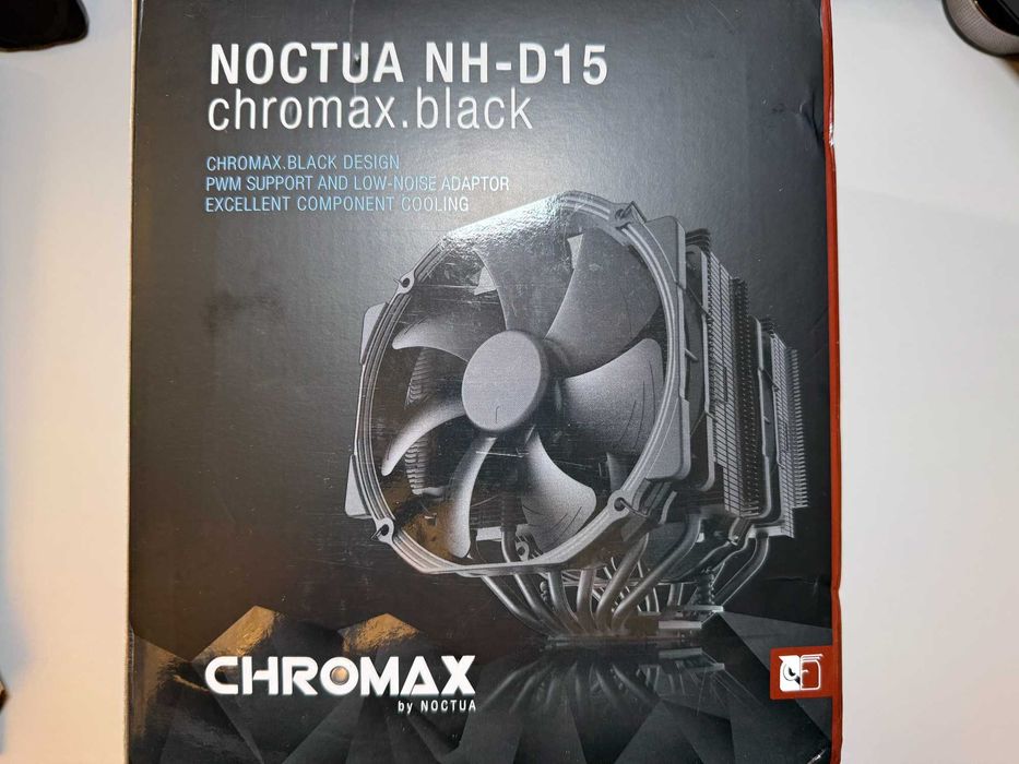 Noctua NH-D15 chromax.black + NM-AMB12 AM5 - komplet
