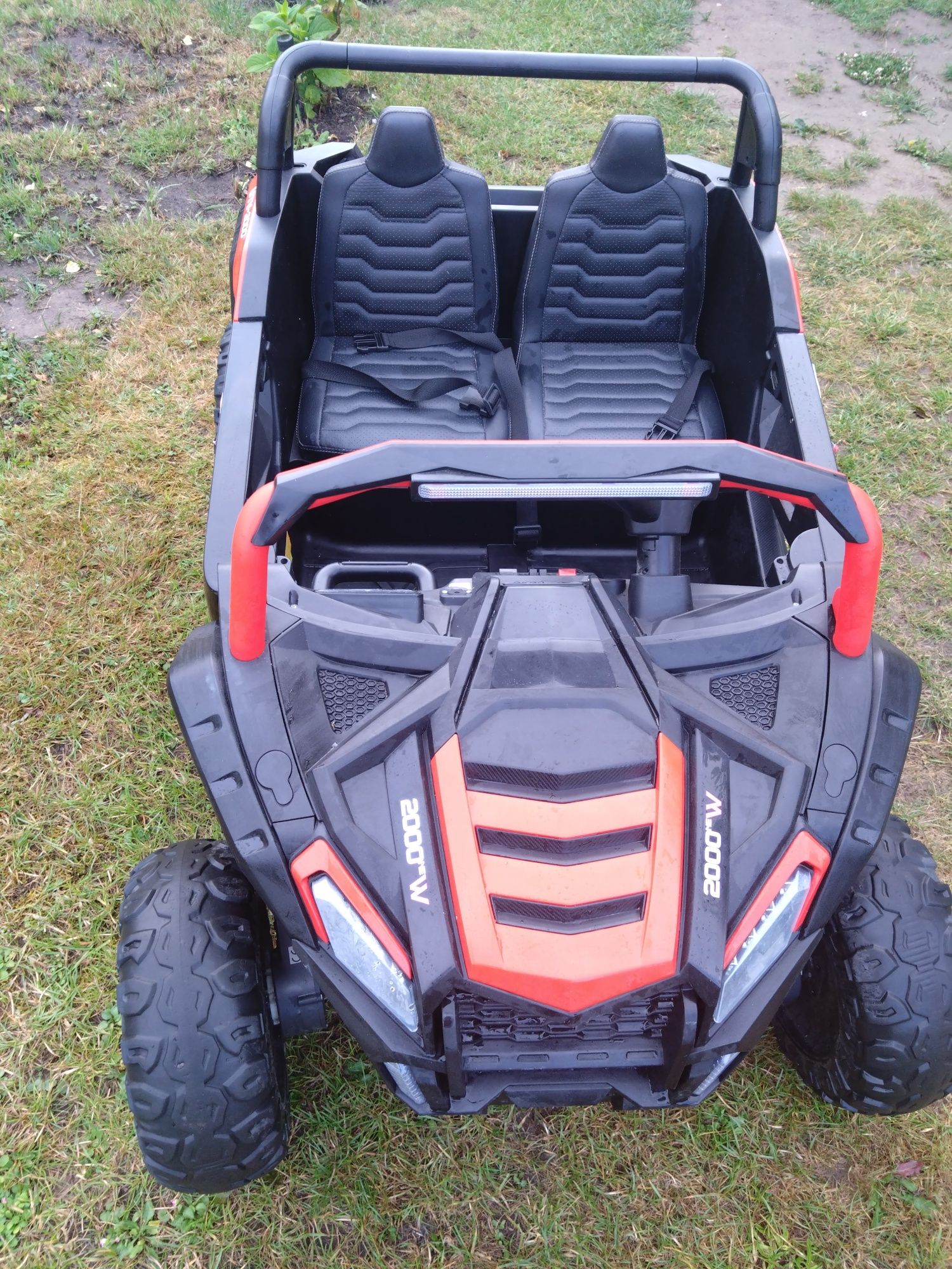 Auto  autko  samochód na akumulator Mega Buggy ATV Racing 2000W 2 osob