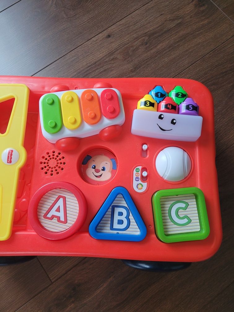 Fisher Price,wózek edukacyjny szczeniaczka